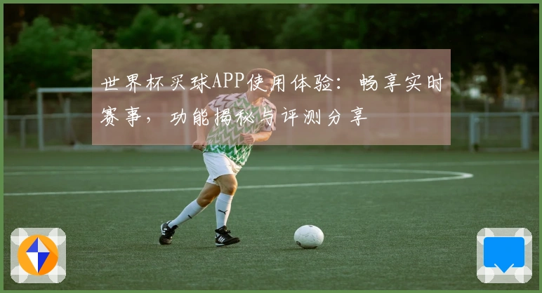 世界杯买球APP使用体验：畅享实时赛事，功能揭秘与评测分享