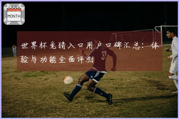 世界杯竞猜入口用户口碑汇总：体验与功能全面评测